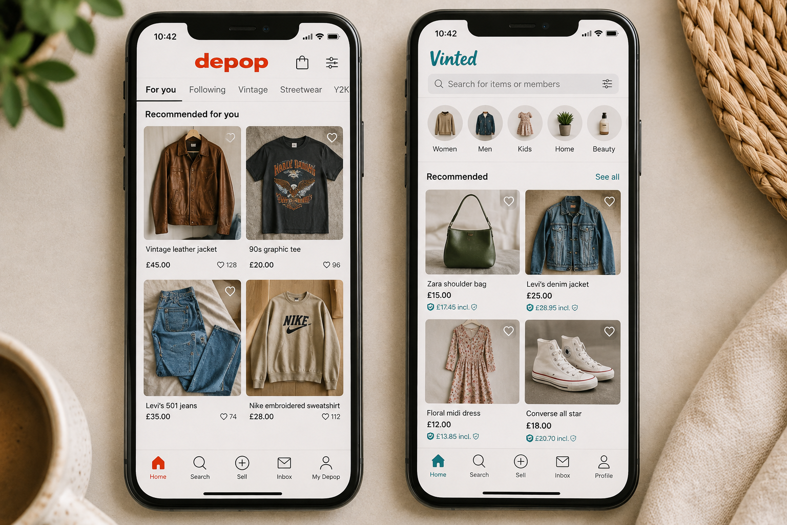 websites and apps